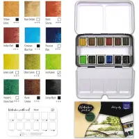 Vaessen creative Aquarelverf - Natuur - 12 kleuren