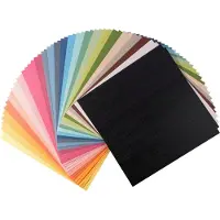 Florence Vaessen Creative Cardstock - Multipack Parelmoer - 30,5 x 30,5 cm - 50 vellen - Textuur - 216 g