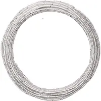 Vaessen creative Aluminium Draad - Diamond cut - 3mm - 500g - Zilver