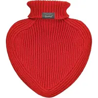 Fashy - Hart Rood Gebreid - Warmtekruik