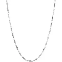 Go Dutch Label Collier Long link Zilver