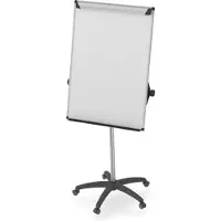 BI-Office Earth Flipoverezel Aluminium 75 (B) x 185 (H) cm Wit