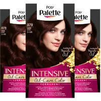 Poly Palette - 878 Mahonie - Permanente Haarverf - Haarkleuring - 3 stuks