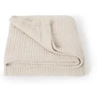 Yumeko Sprei Mousseline Katoen 200x220 Bruin - Eco, Bio & Fairtrade