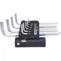 Ks Tools 9202150 Inbus Haakse schroevendraaierset 1/16 inch, 5/64 inch, 3/32 inch, 1/8 inch, 5/32 inch, 3/16 inch, 7/32 inch, 1/4 inch, 5/16 inch, 3/8 inch