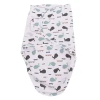 Bo Jungle Wikkeldeken walvissenprint S