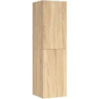 vidaXL Tv-meubel 30,5x30x110 cm bewerkt hout sonoma eikenkleurig