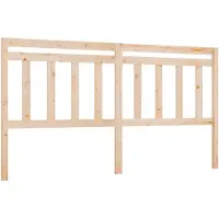 vidaXL Hoofdbord 186x4x100 cm massief grenenhout