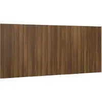 vidaXL Hoofdbord 200x1,5x80 cm bewerkt hout bruin eikenkleur