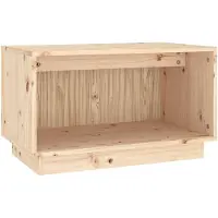 vidaXL Tv-meubel 60x35x35 cm massief grenenhout