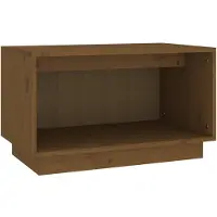 vidaXL Tv-meubel 60x35x35 cm massief grenenhout honingbruin