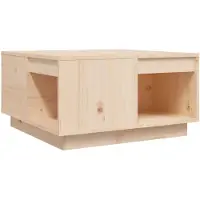 vidaXL Salontafel 60x61x32,5 cm massief grenenhout