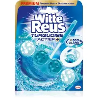Witte Reus Toiletblok Turquoise Actief