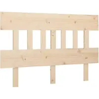 vidaXL Hoofdbord 163,5x3x81 cm massief grenenhout
