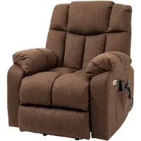 HOMCOM HOMdotCOM elektrische massagestoel met verstelbare fauteuil met afstandsbediening 58W