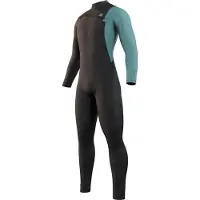 Mystic Marshall 4/3 Mm Long Sleeve Chest Zip Neoprene Suit Grijs S