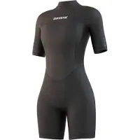 Mystic Brand 3/2 Mm Woman Back Zip Shorty Zwart M