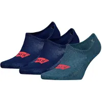 Levi's Batwing Logo Recycled No Show Socks 3 Pairs EU 43-46 Man