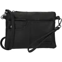 Enrico Benetti Schoudertasje / Clutch Nouméa Zwart
