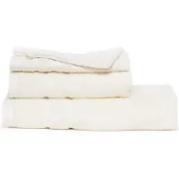 The One Towelling Bamboe Handdoeken set - Badhanddoek, Handdoek, Gastendoekjes & Washandjes - 15-Delig - Bamboe & Gekamd katoen - Hypoallergeen - Ivoor Crème