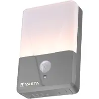 Varta 16634101421 Motion Sensor Outdoor Light Campinglamp LED 40 lm werkt op batterijen 60 g Grijs