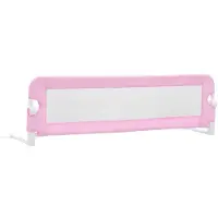 vidaXL Bedhekje peuter 120x42 cm polyester roze