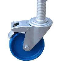 Alumaxx nylon zwenkwielen 150mm (4 Stuks)