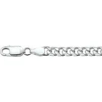 Vigor ketting geslepen gourmet 5,0 mm - Zilver
