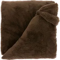 Unique living Plaid Justin Rocky Brown Fleece Bruin
