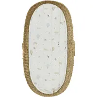Childhome Verzorgingsmand - Incl. Matras - Zeegras - 70x50 cm