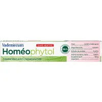 Vademecum Tandpasta - homéophytol 75 ml