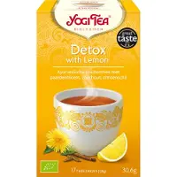 Yogi tea Biologische Thee Detox Lemon 17 Stuks