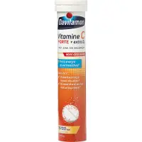 Davitamon Vitamine C Forte + Extra D3 Citroen 15 Bruistabletten