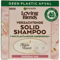 Garnier 1+1 Gratis: Garnier Loving Blends Milde Haver Shampoo Bar 60 Gr