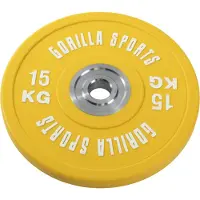 Gorilla Sports Bumper Plate 15 kg