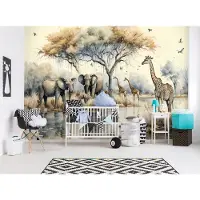 Consalnet Fotobehang - Dieren - Savanne - Natuur - Vliesbehang - (146 x 208 cm)