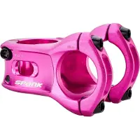Spank Split Stuurpen Ø31,8mm, zwart/roze 43mm 2022 MTB stuurpennen