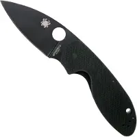 Spyderco Efficient Black / Black 8Cr13MoV PE Mes Black
