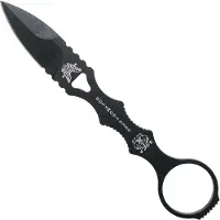 Benchmade Mini SOCP Spear Point mes, zwart
