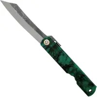 Higonokami Blue Paper Steel Jade