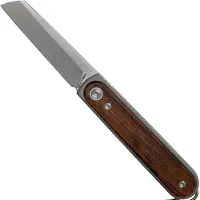 The James Brand The Duval - Rosewood / Stainless / Wood / Straight vouwmes