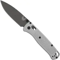 Benchmade Bugout S30V Black Cerakote vouwmes, grey grivory