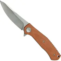 Kershaw Concierge D2 MIcarta vouwmes, bruin