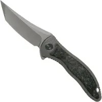 We Knife Mini Synergy Tanto vouwmes, shredded carbon fiber