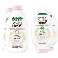 Garnier Loving Blends Milde Haver - Shampoo 2x 300 ml & Conditioner 2x 300 ml - Pakket