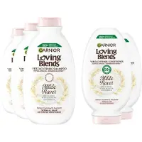 Garnier Loving Blends Milde Haver - Shampoo 3x 300 ml & Conditioner 2x 250 ml – Pakket