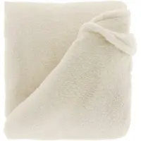 Unique living Plaid Justin Dove White Fleece Wit
