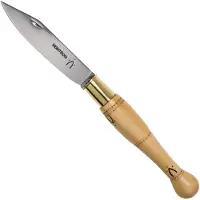 Nontron No. 30 Turning Ferrule, Boxwood, ball shape NN30BO zakmes