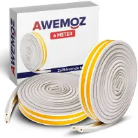 Awemoz Tochtband 6 Meter Lang - Tochtstrips voor Deuren - Zelfklevend - Tochtstopper - Tochtrol – Tochtstrip