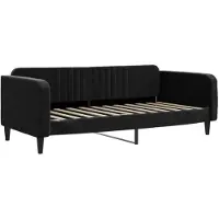 vidaXL Slaapbank 90x200 cm fluweel zwart
